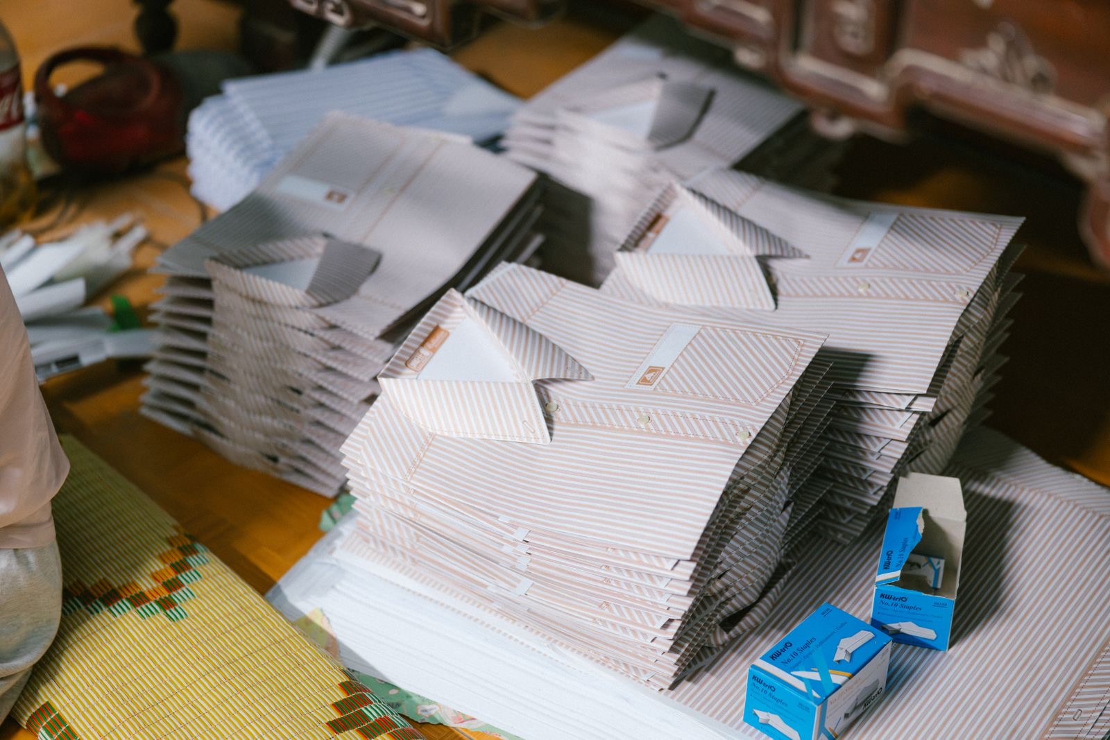 Sealed post being sorted next to a document scanner for forwarding
